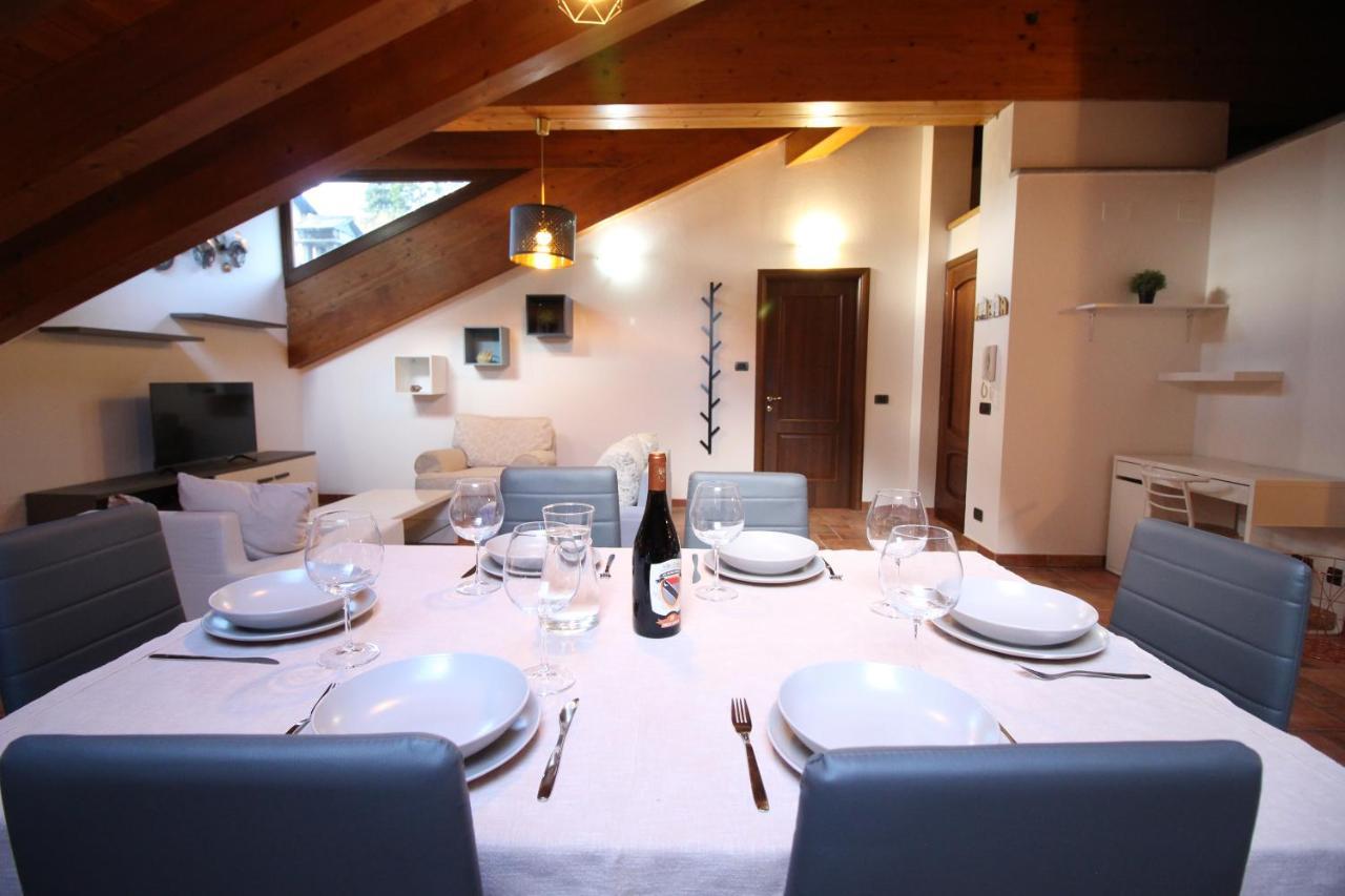 Apartamento Attico Dell'Aquila Brusson Exterior foto